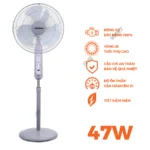 Quạt cây NANOCO NSF1601G xám (3)