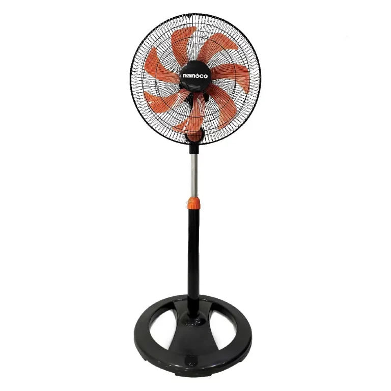 Quạt cây NANOCO NSF1607 đen cam