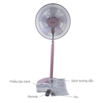 Quạt cây PANASONIC F 308NHP hồng (1)