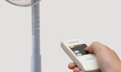 Quạt cây PANASONIC F 409KB xanh (2)