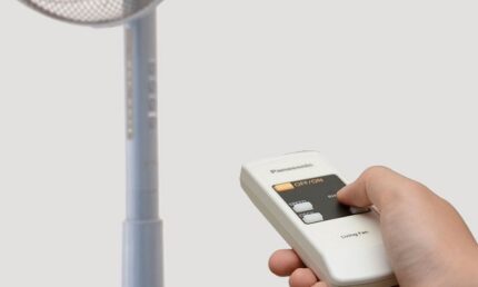 Quạt cây PANASONIC F 409KB xanh (2)