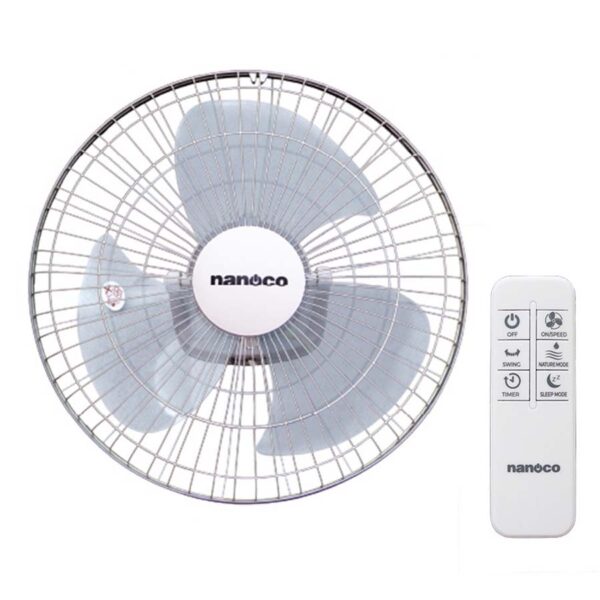 Quạt đảo trần NANOCO NOF1603G RC xám (1)