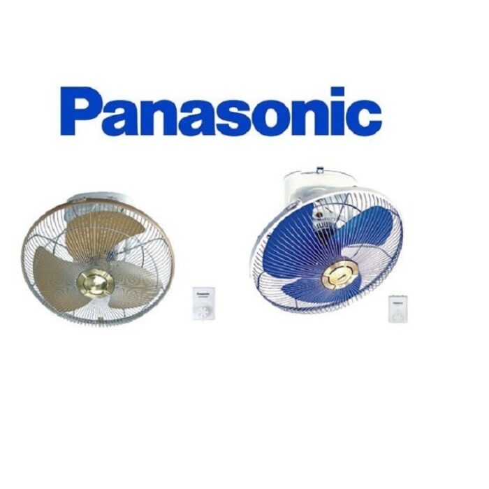 Quạt đảo trần PANASONIC F 409QB xanh (4)