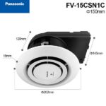 Quạt hút PANASONIC FV 15CSD1 âm trần tạo ion NanoeX (1)