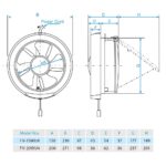 Quạt hút PANASONIC FV 15WU4 vách kính (2)