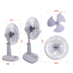 Quạt lửng NANOCO NLF1621 xám (4)