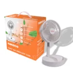 Quạt sạc NANOCO NFF1617W trắng gấp (5)