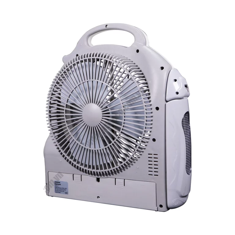 Quạt sạc NANOCO NRF1277 trắng hộp (2)