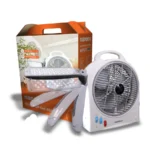 Quạt sạc NANOCO NRF1277 trắng hộp (6)