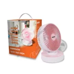 Quạt sạc NANOCO NRF6215P hồng (5)