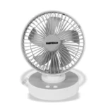 Quạt sạc NANOCO NRF6215W trắng