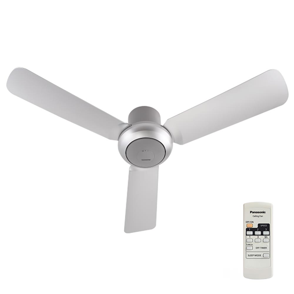 Quạt trần Panasonic F 48CZL 3 cánh trắng điều khiển