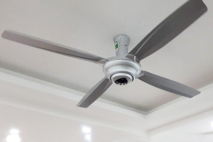 Quạt trần Panasonic F 56MPG S 4 cánh bạc điều khiển (3)