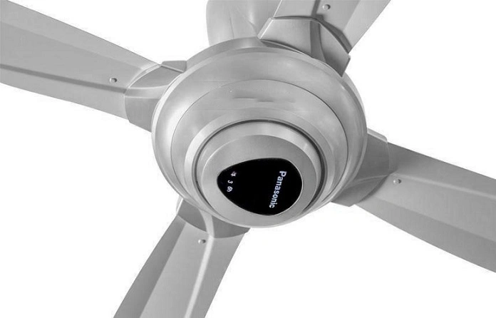 Quạt trần Panasonic F 56MZG S 4 cánh bạc điều khiển (2)