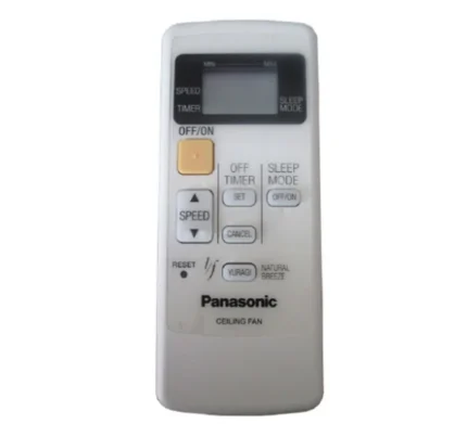 Quạt trần Panasonic F 60WWK S 5 cánh short điều khiển (2)