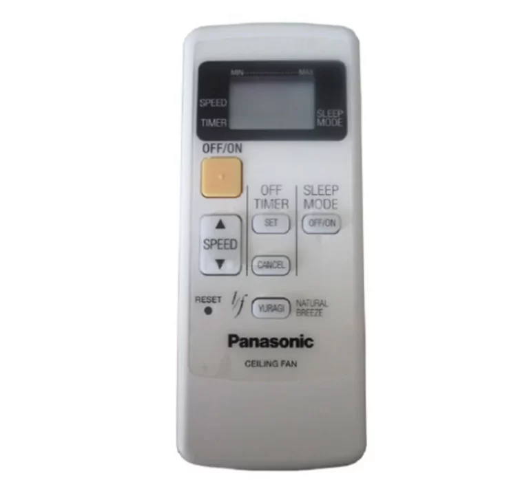 Quạt trần Panasonic F 60WWK S 5 cánh short điều khiển (2)