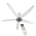 Quạt trần Panasonic F 60XDN W 5 cánh trắng điều khiển (1)