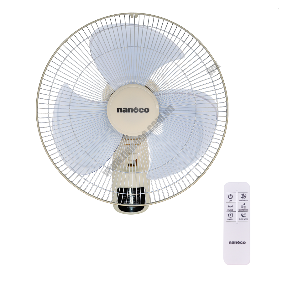 Quạt treo tường NANOCO NWF1610RC BE beige (1)