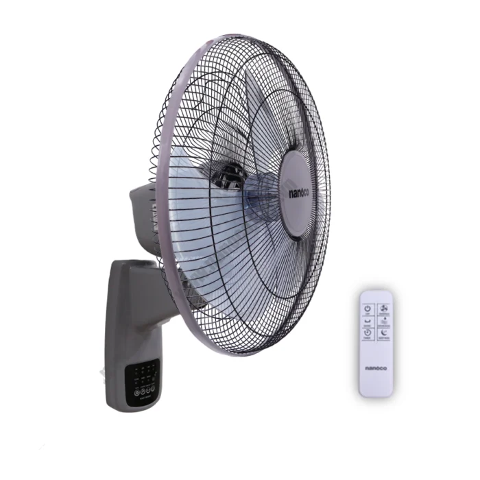Quạt treo tường NANOCO NWF1610RC G xám (2)