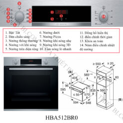 Thông-tin-lò-nướng-Bosch-HBA512BR0-Serie-4