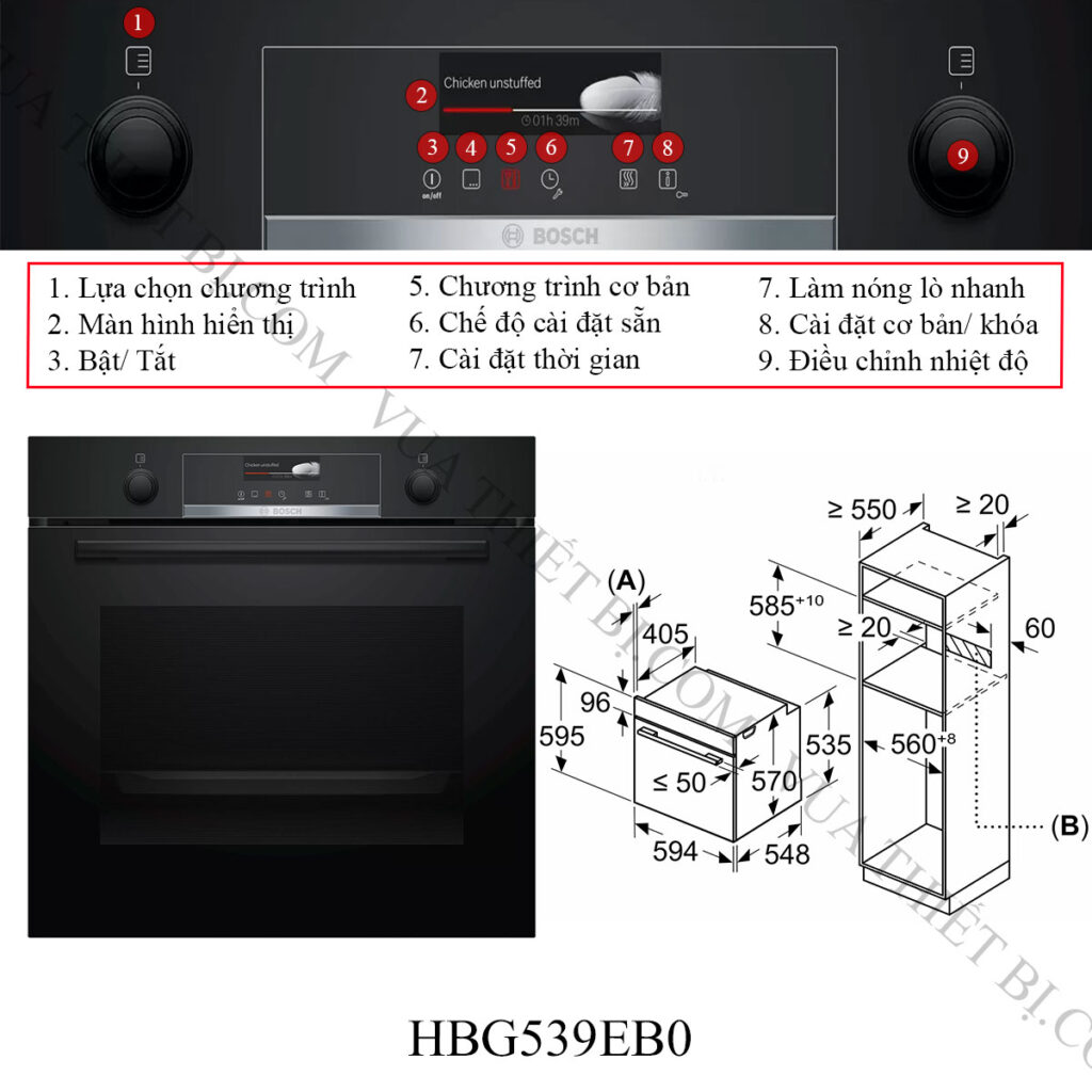Thông-tin-lò-nướng-Bosch-HBG539EB0-Serie-6