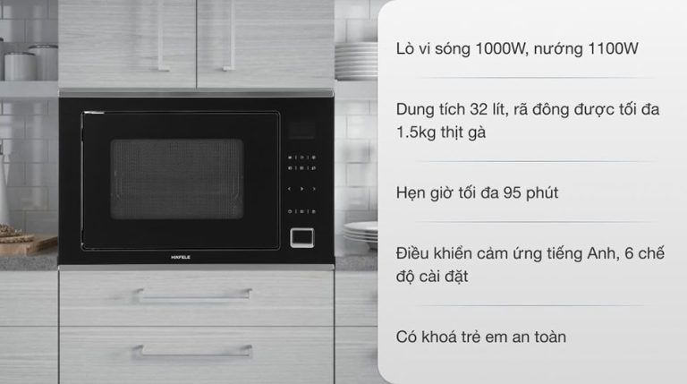Tong quan Lo vi song Hafele HM B38C