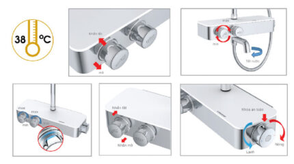 Voi sen cay Caeasr S788C nhiet do