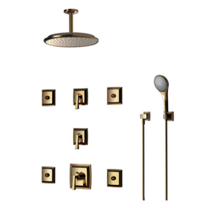 Bộ sen âm tường TOTO DBX121-1CAM#PG DBX131C#PG DP355#PG/DV104 TBW01010B2#PG DP354#PG DV105R TBW01031B#PG DP422#PG DV418 3 đường nước nóng lạnh