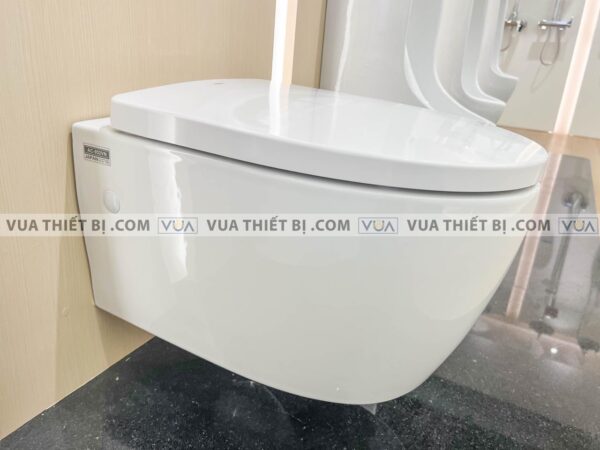 anh thuc te bon cau treo tuong inax ac 952vn aqua ceramic nap em 6