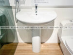 anh thuc te chau lavabo american standard 0956 wt treo tuong chan 0775 wt voi wf 3907 1