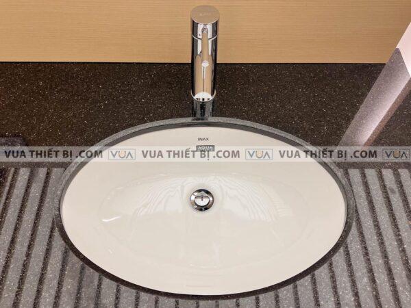 anh thuc te chau rua mat lavabo inax al 2216v am ban aqua ceramic