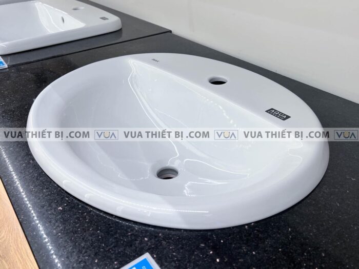 anh thuc te chau rua mat lavabo inax al 2395v 1
