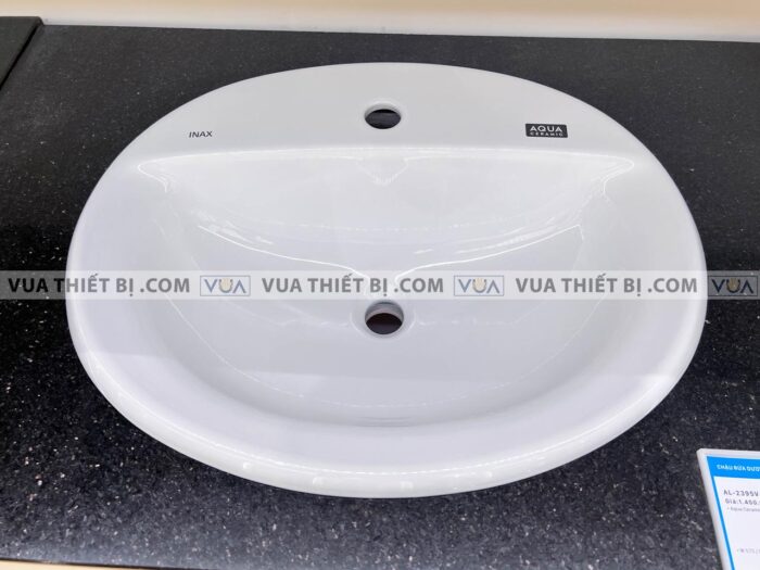 anh thuc te chau rua mat lavabo inax al 2395v 2