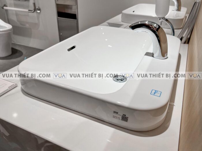 anh thuc te chau rua mat lavabo toto lt5616 lt5616c dat ban 4