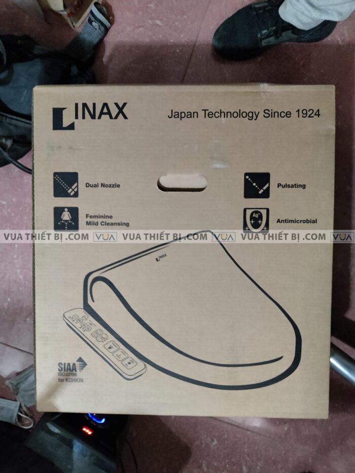 anh thuc te nap bon cau inax cw h18vn rua dien tu 3