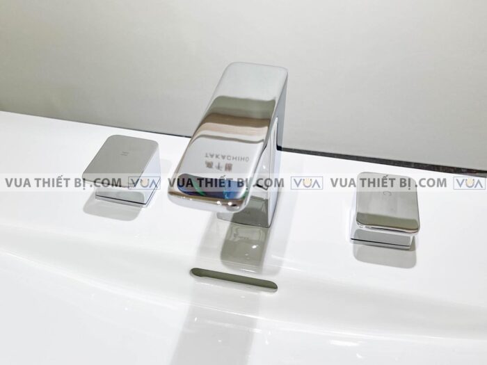 anh thuc te voi chau lavabo inax lfv 5010s nong lanh 3 lo 1