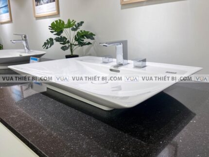 anh thuc te voi chau lavabo inax lfv 5010s nong lanh 3 lo 3