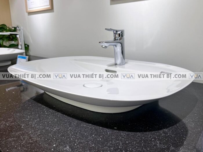 anh thuc te voi chau lavabo inax lfv 502s nong lanh 2