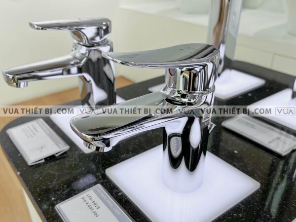 anh thuc te voi chau lavabo inax lfv 502s nong lanh 5