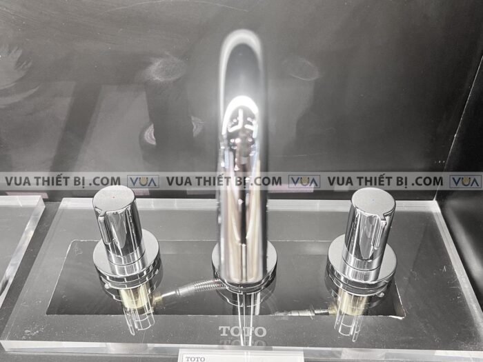 anh thuc te voi chau lavabo toto tlg11201b nong lanh 3 lo gf 5