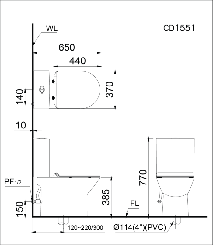 ban cau 2 khoi caesar cd1551p cd1551n cd1551u