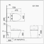 ban cau mot khoi nap em cd1356