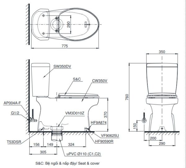 ban ve bon cau cs350 nap dien tu tcf4911z