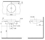 ban ve bon rua mat lavabo toto 1704