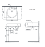 ban ve bon rua mat toto lt367cr