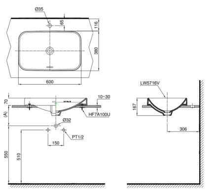 ban ve bon rua mat toto lt5716