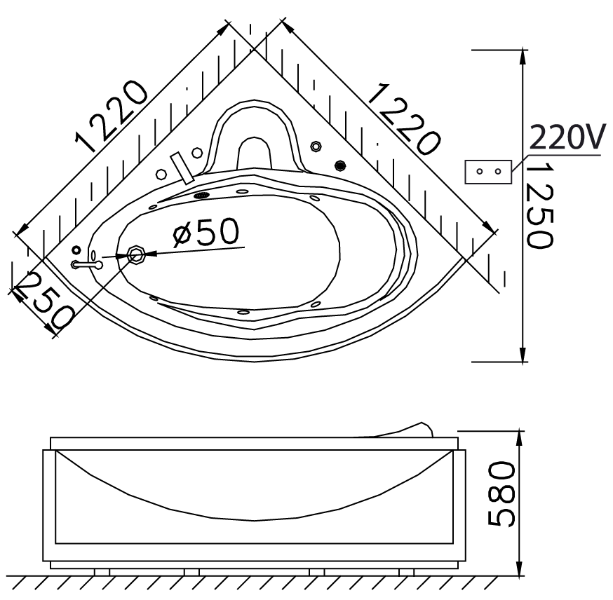 ban ve bon tam caesar at5120 co chan yem