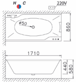 ban ve bon tam caesar mt0870 massage xay