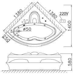 ban ve bon tam massage xay caesar mt5132a