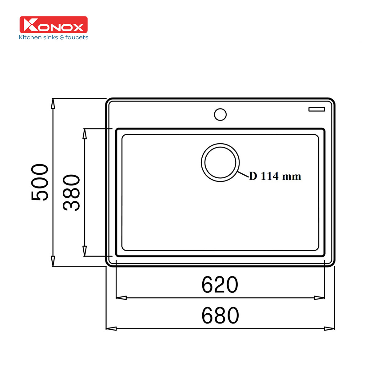 ban ve chau rua bat da konox ruvita 680 grey